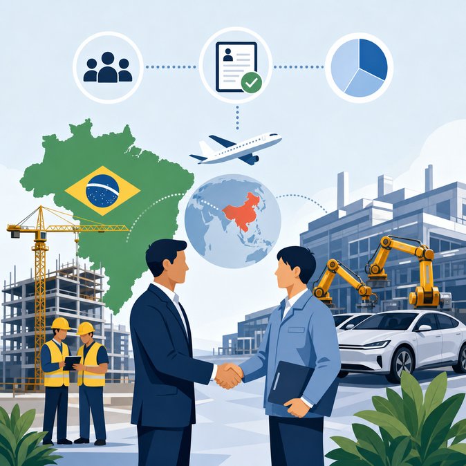 Especialistas chinos ahora dominan las estadísticas de visas de trabajo extranjeras en Brasil