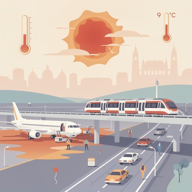 40 °C Heatwave Triggers Travel Warnings and Contingency Plans Across Austria