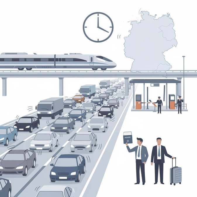 توقعات ADAC: ازدحام مروري صيفي وفحوصات على الحدود تعرقل سفر رجال الأعمال