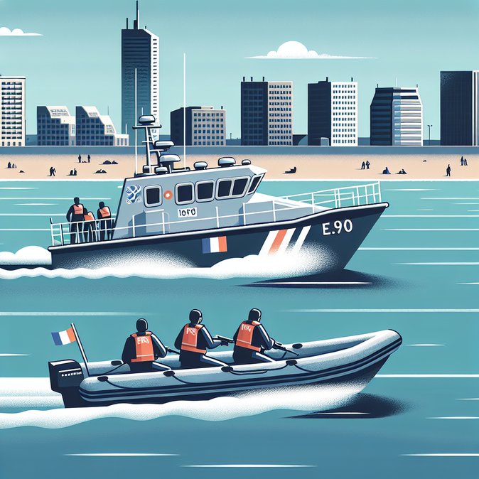 France Begins At-Sea Interceptions of Channel Migrant Boats