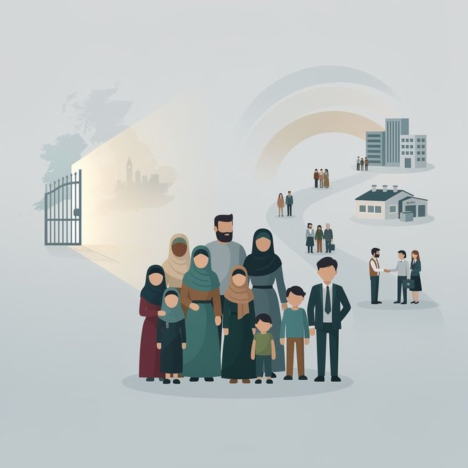 Reabre el Programa de Reasentamiento del Reino Unido, dando prioridad a mujeres afganas y refugiados palestinos