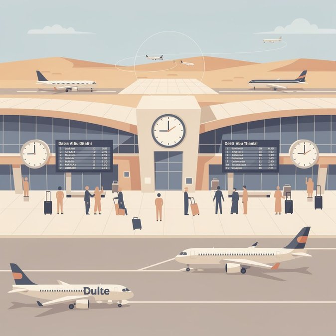 Nueva ola de retrasos y cancelaciones afecta a los centros de Dubái y Abu Dhabi