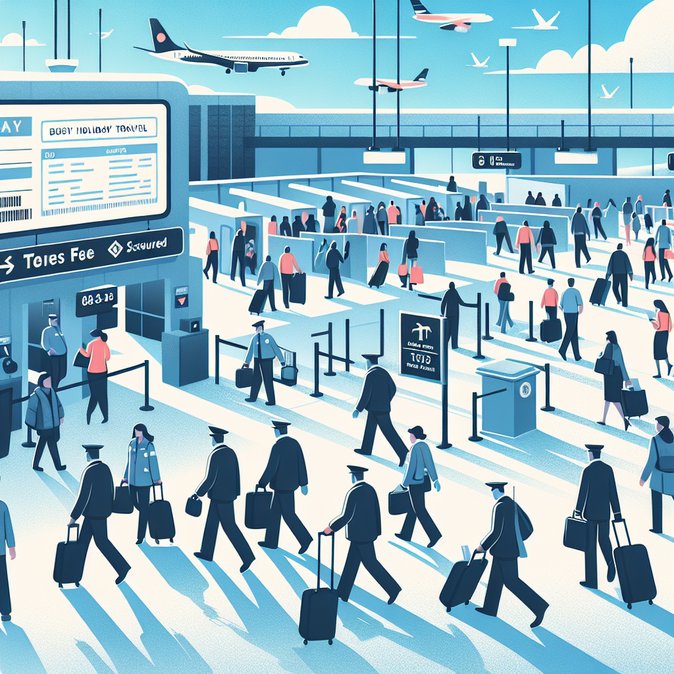 TSA predicts 44 million flyers as holiday travel sets new record