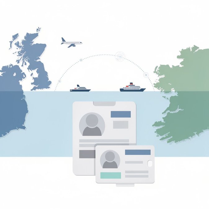 UK updates travel advice: Proof-of-identity now required for Common Travel Area trips to Ireland