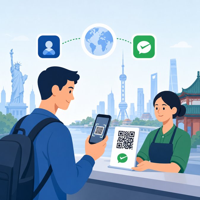 WeChat Pay and PayPal link wallets to give foreign visitors instant QR payments in China