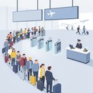شركات الطيران تحذر من انتظار أربع أضعاف في مراقبة الحدود مع تطبيق نظام الدخول والخروج للاتحاد الأوروبي في المطارات الألمانية