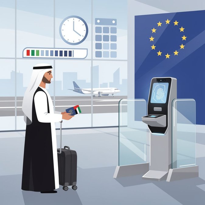 وزارة الخارجية الإماراتية تحذر المواطنين من نظام الدخول والخروج الرقمي الجديد للاتحاد الأوروبي بدءًا من 12 أكتوبر