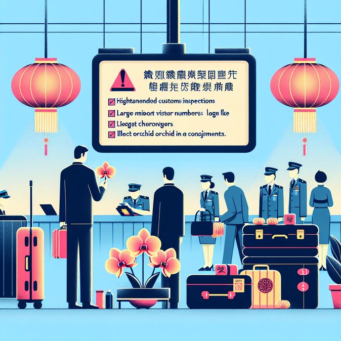 Hong Kong customs steps up border checks after 23 orchid-smuggling cases in one month