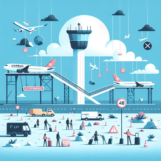 Middle-East airspace closures cancel 48 flights at Larnaca and Paphos