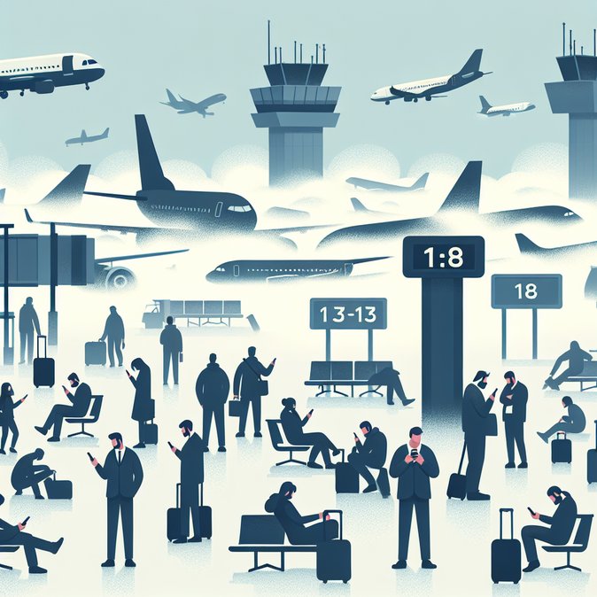 Aeropuerto de Sharjah emite aviso por niebla tras múltiples retrasos y cancelaciones de vuelos