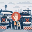 Nationwide Strike Grounds Flights and Shuts Down Key Transport Links Across Belgium