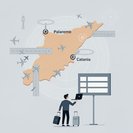 Air-traffic-controller strikes cancel scores of flights at Palermo and Catania on 18 July