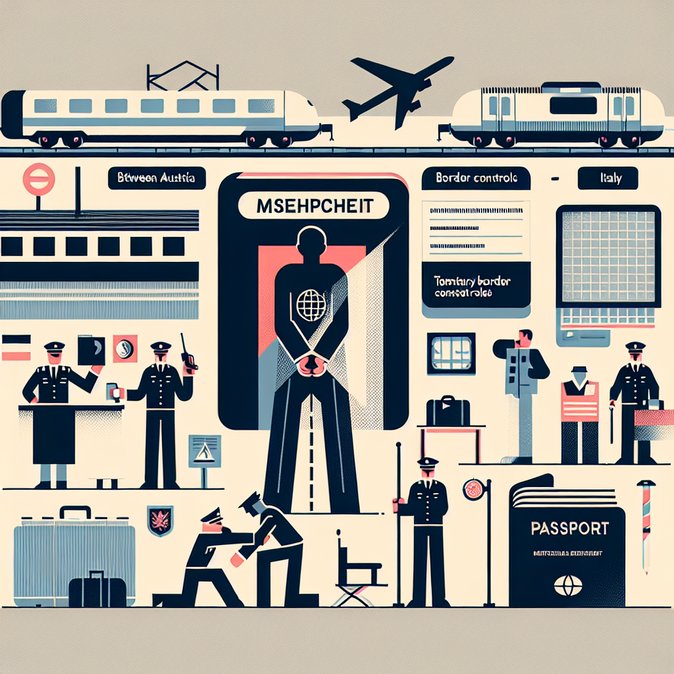 Border police at Brenner arrest fugitive during intensified Schengen checks, signalling ongoing controls on Italy–Austria corridor