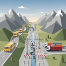 Fermeture du corridor ferroviaire du Brenner du 18 juillet au 1er août pour travaux de maintenance ; des bus de remplacement seront mis en place