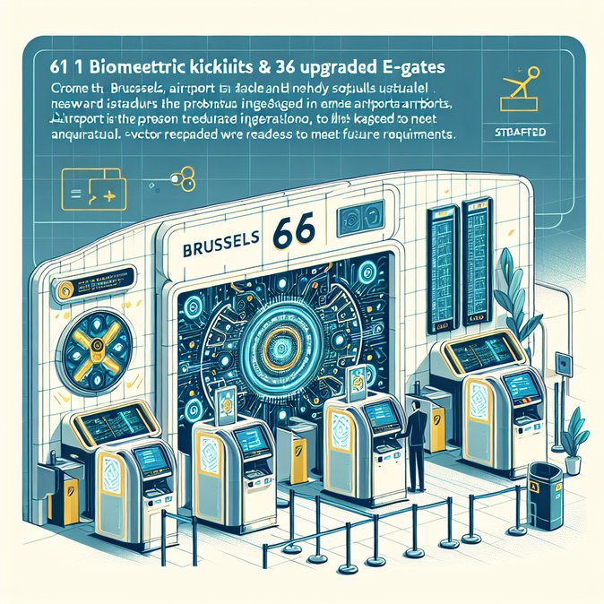 Brussels Airport completes major hardware upgrade ahead of EU biometric border regime