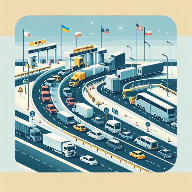 Customs database failure brings traffic to a stand-still at Ukraine-Poland land border