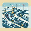 Panne de la base de données douanière : le trafic s’arrête à la frontière terrestre entre l’Ukraine et la Pologne