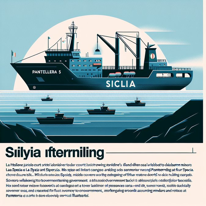 Sea Watch 5 allowed to land minors in Pantelleria after four-day standoff with Italian authorities