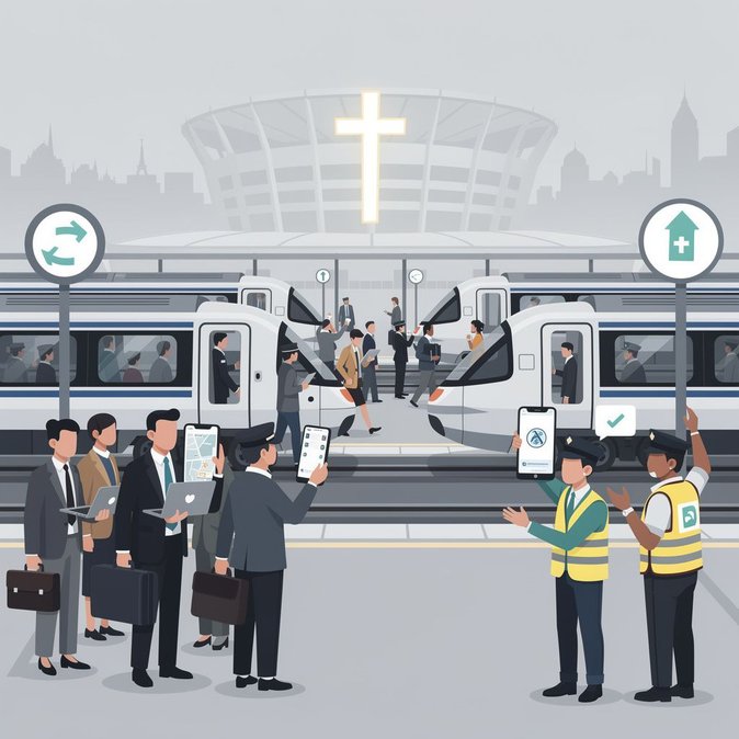 Paris Boosts Metro and RER Service by 10 % for Papal Crowd Management