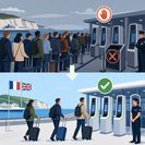 France Temporarily Relaxes New EU Biometric Checks at Dover After Hours-Long Queues