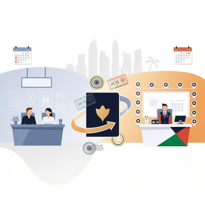 السفارة الهندية في الإمارات تؤكد أن شركة الهند ستتولى خدمات جوازات السفر والتأشيرات بدلاً من BLS اعتباراً من الأول من يوليو