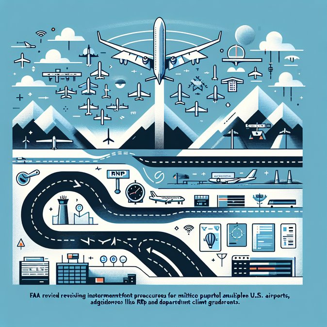 FAA Issues Nationwide Update to Instrument Approach and Departure Procedures