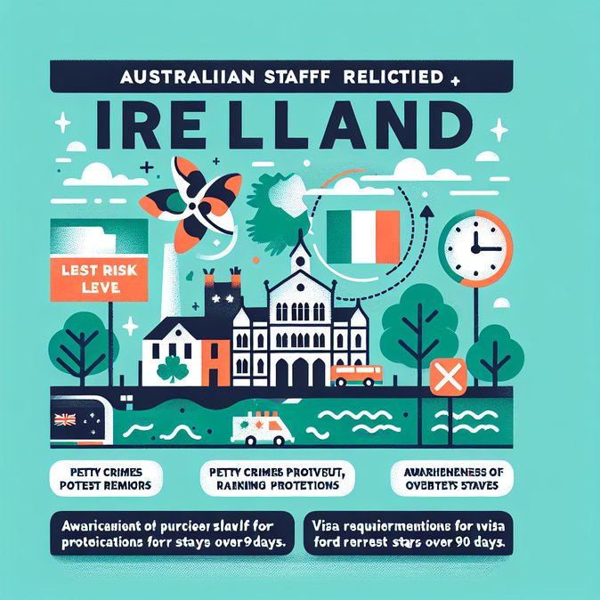 Australia re-confirms ‘exercise normal precautions’ advice for travel to Ireland