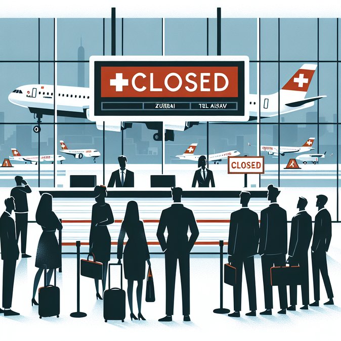 SWISS suspend ses vols vers Tel Aviv et Dubaï en raison de l'escalade au Moyen-Orient