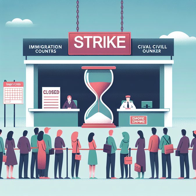 Geneva Civil Servants Stage Fourth Strike, Raising Fears of Processing Delays for Work and Residence Permits