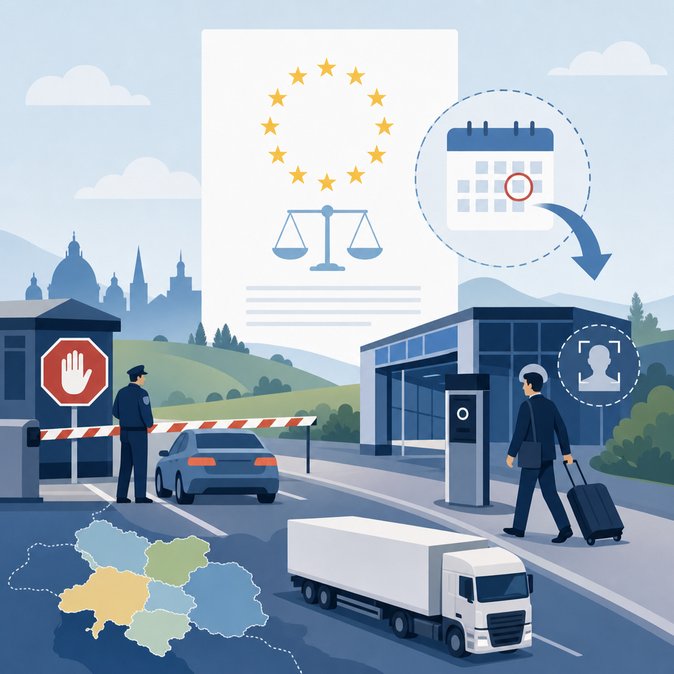La Commission européenne demande à l’Autriche de fixer une date de fin pour les contrôles aux frontières intérieures de l’espace Schengen