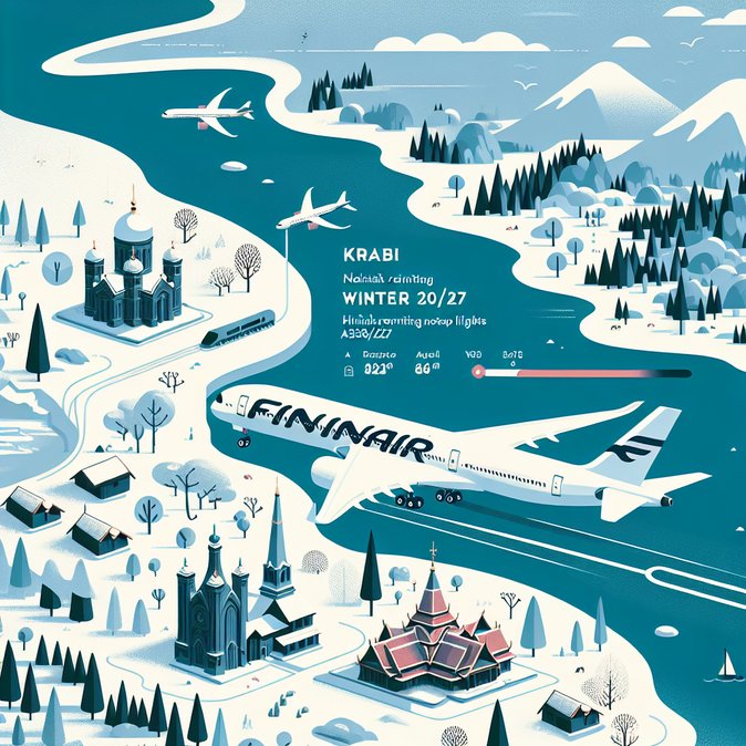 Finnair resurrects Helsinki–Krabi direct flights, giving Finnish business travellers a nonstop winter sun option