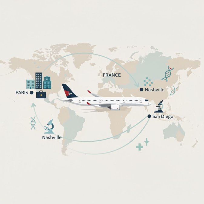Air France Adds Nashville and San Diego to U.S. Network From May 2027