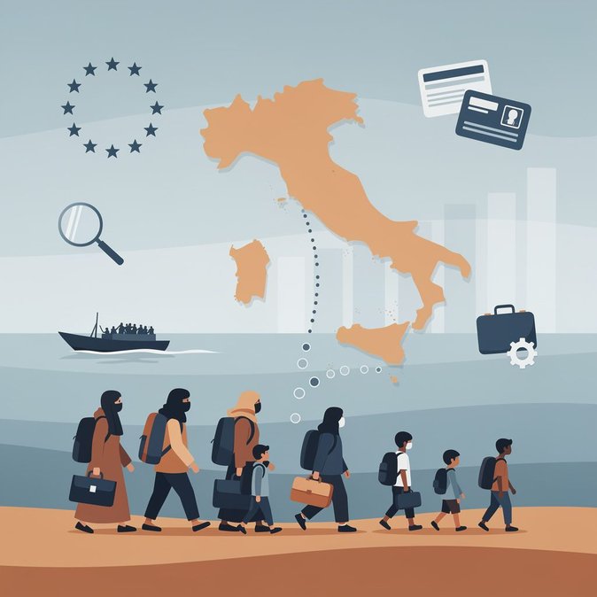 Italy tops 21,000 migrant sea arrivals in 2026; almost one in five are unaccompanied minors