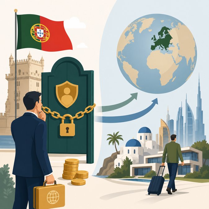 Mudança na Lei da Nacionalidade em Portugal frustra brasileiros com ‘golden visa’