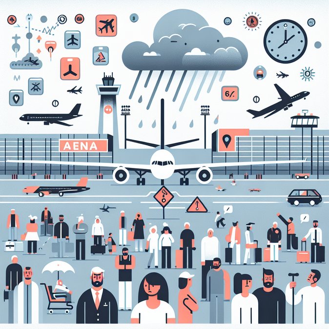 Report Finds 34 m Airline Passengers Leaving Spain Faced Delays or Cancellations in 2025