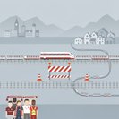 SBB cancela tren especial para el partido Sion-Zurich por obras de mantenimiento y recomienda a los viajeros buscar rutas alternativas