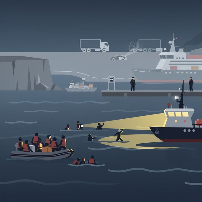 Three Dead, Dozens Rescued After Latest Channel Crossing Tragedy Off Calais