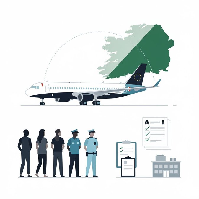 Irlanda fleta vuelo especial para deportar a seis criminales nigerianos considerados de “alto riesgo”
