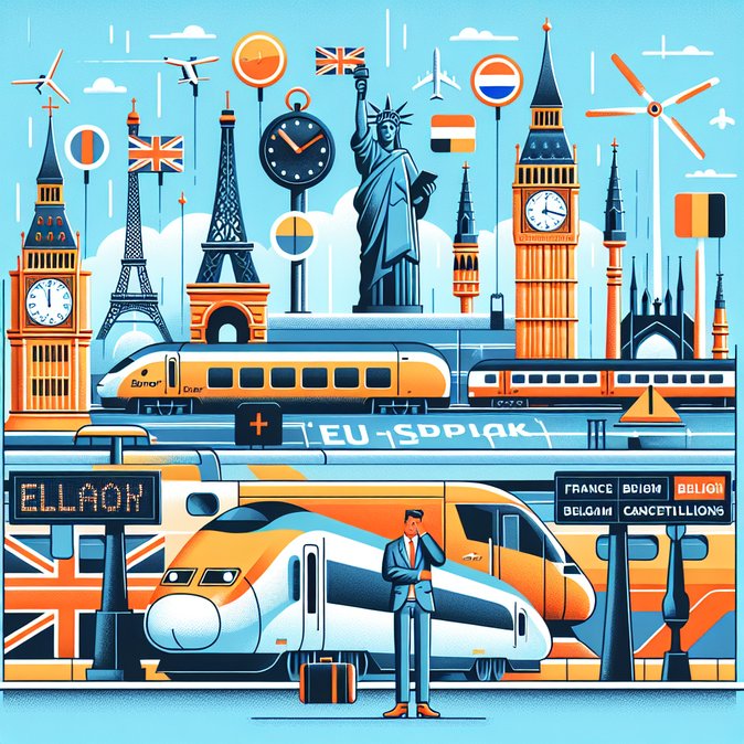 Eurostar emite nueva advertencia sobre cancelaciones y retrasos en rutas hacia Francia