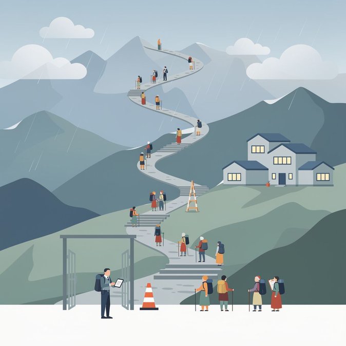 La Char Dham Yatra reprend après une suspension due aux intempéries ; les autorités appellent à un déplacement échelonné