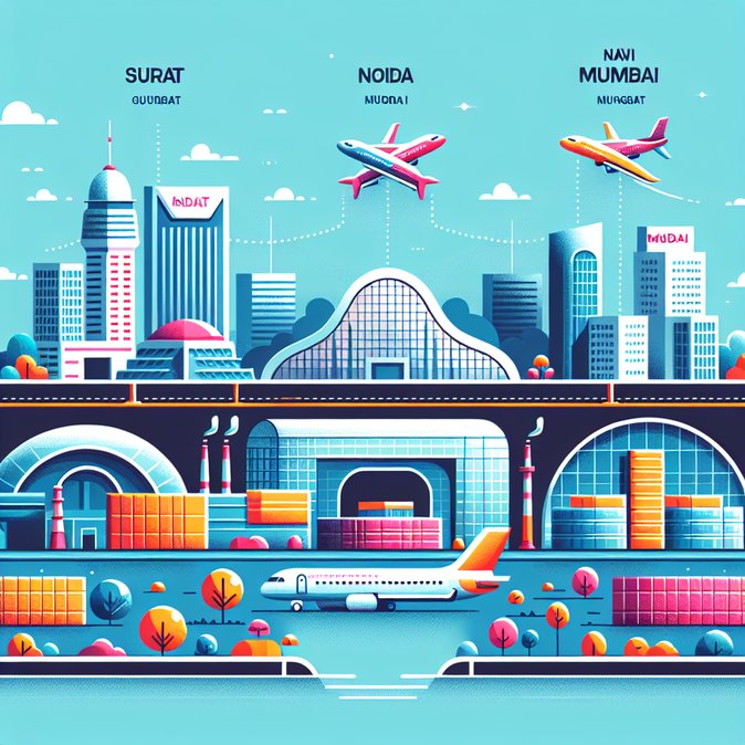 Surat to gain direct flights to Noida, Navi Mumbai and Mumbai from 30 March 2026