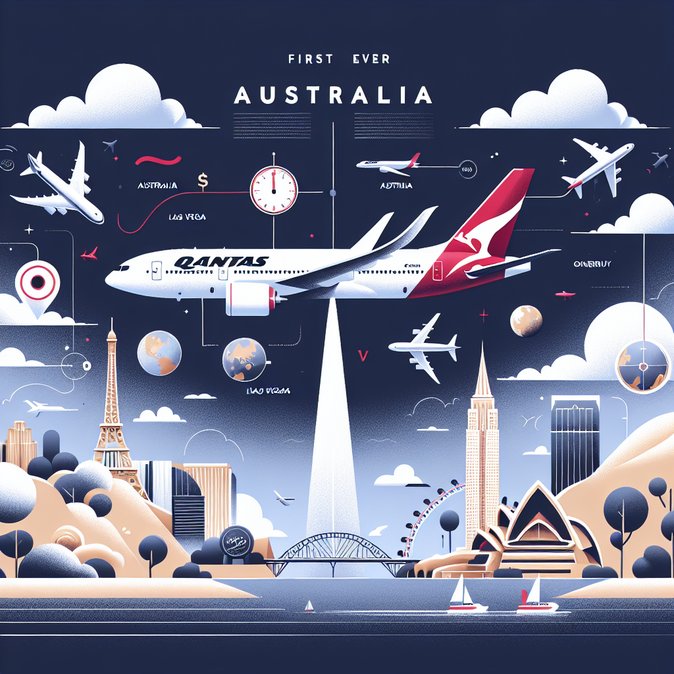 Qantas unveils world’s first non-stop Sydney-to-Las Vegas service