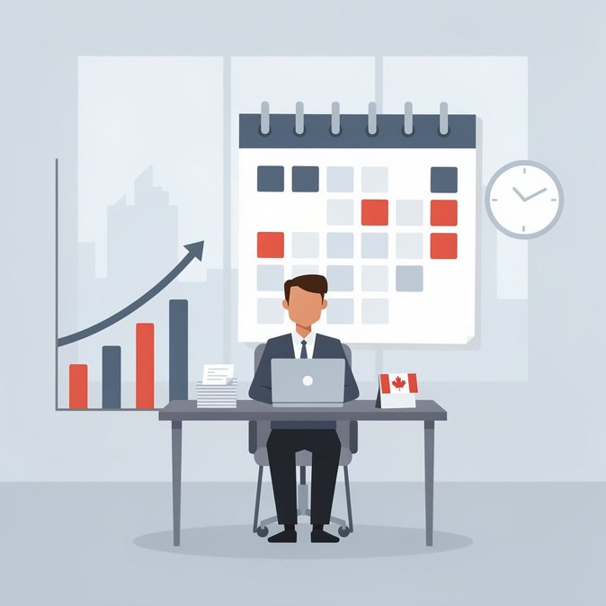 Los datos de IRCC muestran que el tiempo de procesamiento de permisos de trabajo dentro de Canadá se reduce a 186 días