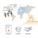 英国在全球人工智能人才竞争中排名下滑,高技能人才国际流动减少12%