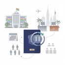 البعثات الهندية في الإمارات تمدد تعليق مواعيد جوازات السفر والتأشيرات حتى الأول من يوليو