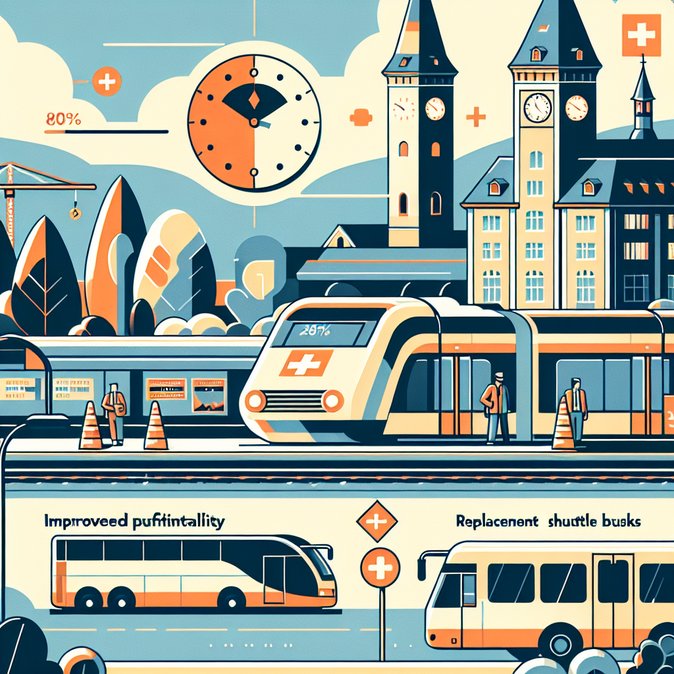 Deutsche Bahn–SBB Measures Boost Stuttgart–Zurich Punctuality to 80 %