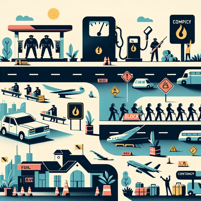 Gardaí clear fuel-price protest blockades, restoring road and airport access across Ireland