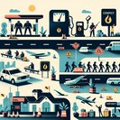 Gardaí clear fuel-price protest blockades, restoring road and airport access across Ireland