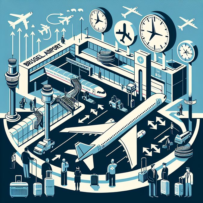 Brussels Airport tells passengers “no departures” on 12 March as nationwide strike looms