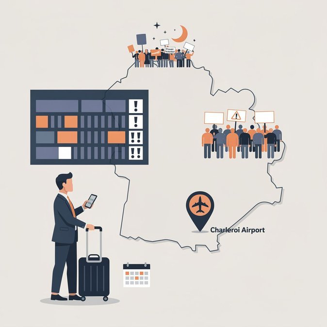 UK updates Belgium travel advice to highlight night-time ATC strike and 9 October demonstration
